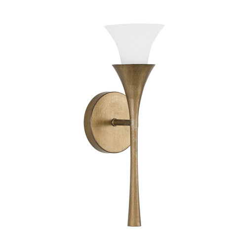 Nola One Light Wall Sconce in Mystic Luster (65|655711ML)