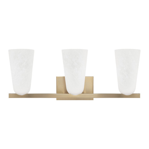 Romy Three Light Vanity in Matte Brass (65|156931MA-556)