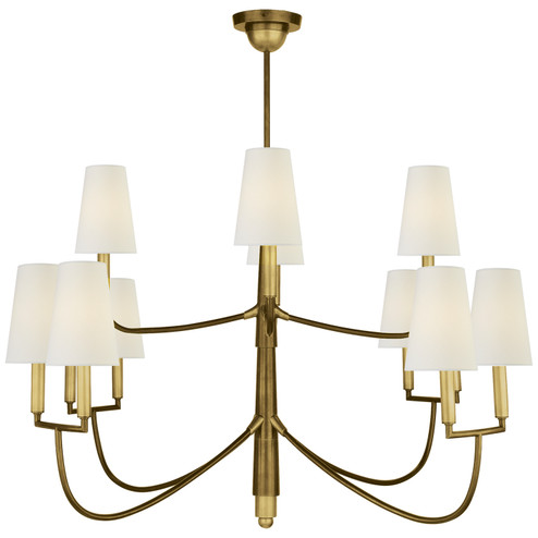 Farlane 12 Light Chandelier in Polished Nickel (268|TOB 5017PN-L)
