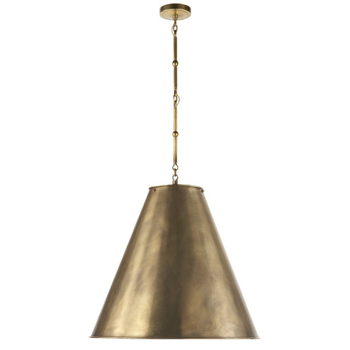Goodman Two Light Pendant in Bronze and Hand-Rubbed Antique Brass (268|TOB 5014BZ/HAB-TST)