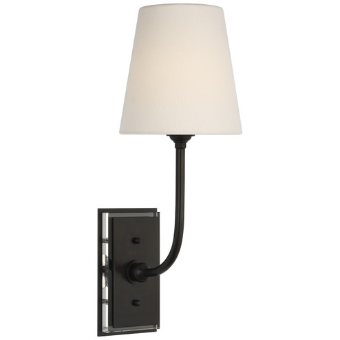 Hulton LED Wall Sconce in Bronze (268|TOB 2189BZ-L-CL)