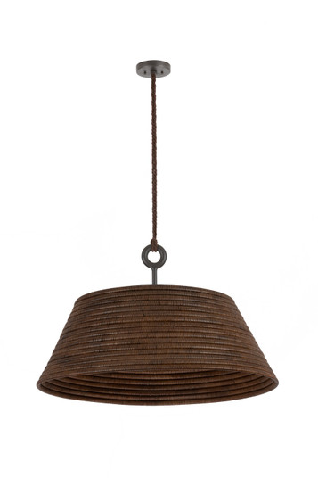 Sequoia One Light Pendant in Textured Bronze W/ Highlight (67|F2836-TBZH)