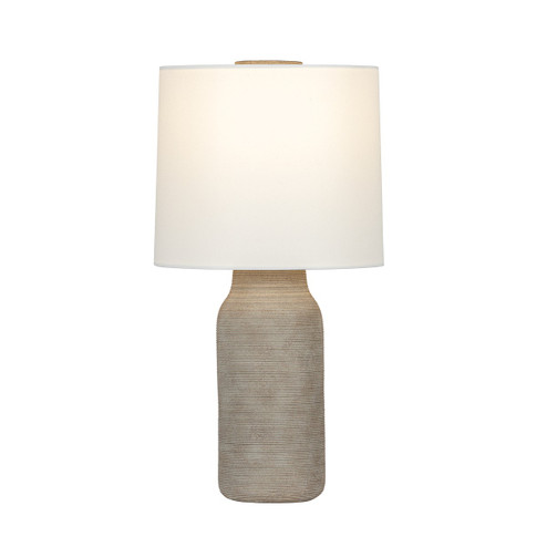 Stassi One Light Table Lamp in Aged Brass/Ceramic Stria Terra (428|HL973201-AGB/CTT)