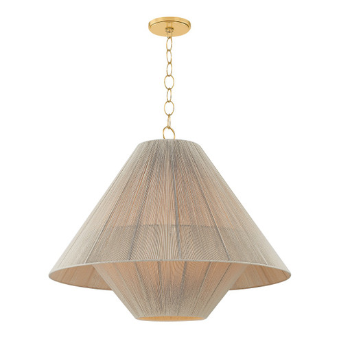 Eleanor One Light Pendant in Aged Brass (428|H988701L-AGB)
