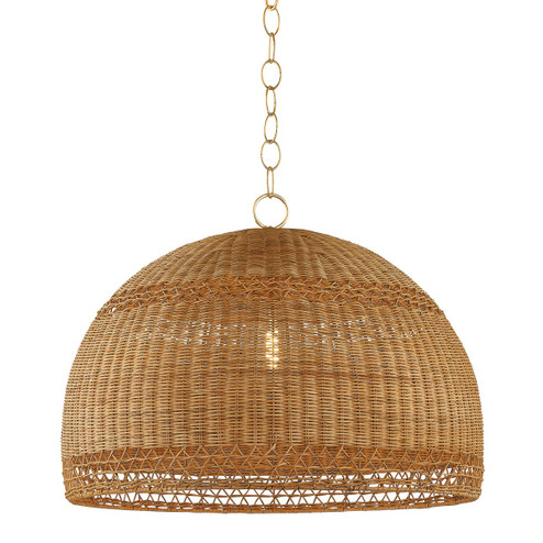 April One Light Pendant in Aged Brass (428|H1008701L-AGB)