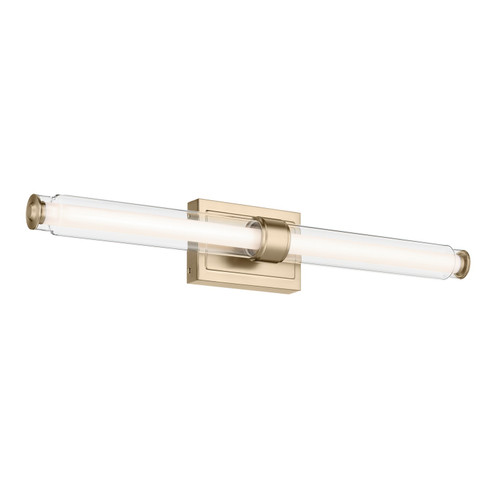 Laurene LED Linear Bath in Champagne Bronze (12|55239CPZLED)