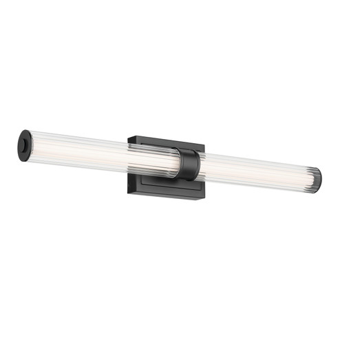 Laurene LED Linear Bath in Black (12|55197BKLED)