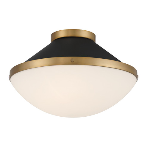 Xander Two Light Flush Mount in Vibrant Gold (60|XAN-8002-VG-MK)