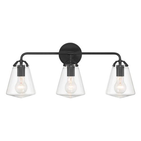 Voss Three Light Bath in Matte Black (60|VSS-7013-MK)