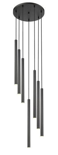 Forest LED Chandelier in Matte Black (224|919MP24-7R-MB-LED)