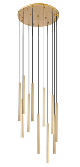 Forest LED Chandelier in Modern Gold (224|919MP24-11R-MGLD-LED)