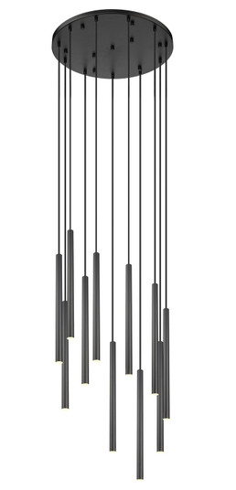 Forest LED Chandelier in Matte Black (224|919MP24-11R-MB-LED)
