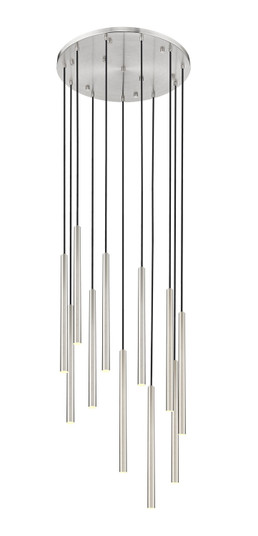 Forest LED Chandelier in Brushed Nickel (224|919MP24-11R-BN-LED)