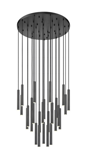 Forest LED Chandelier in Matte Black (224|919MP12-27R-MB-LED)