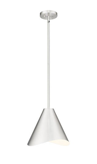 Aria One Light Pendant in Brushed Nickel (224|1952P12-BN)