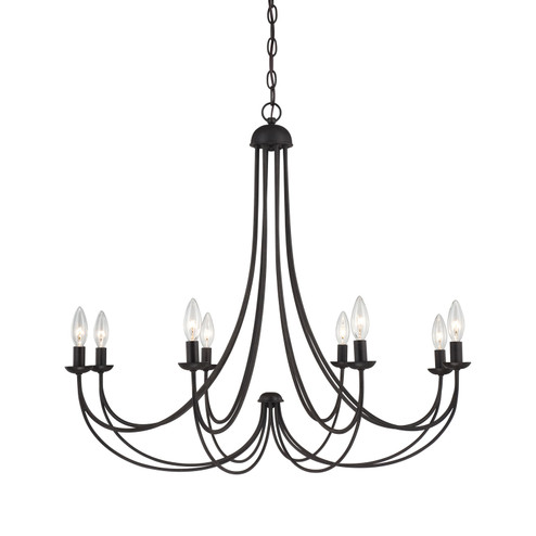 Mirren Eight Light Chandelier in Imperial Bronze (10|MRN5008IB)