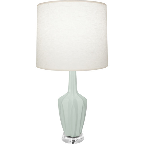 Emma One Light Accent Lamp in Celadon Glazed Ceramic w/Polished Nickel/a Lucite (165|CL35)