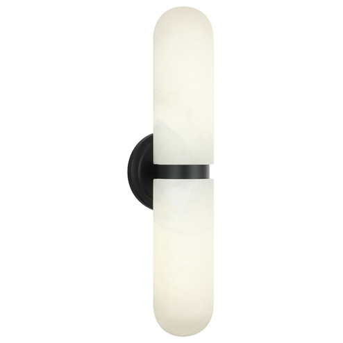 Capsula Two Light Wall Sconce in Matte Black (423|S01912MB)