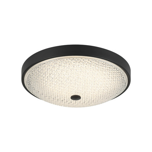 Bella One Light Flush Mount in Matte Black (423|M19312MB)