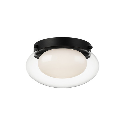 Caspian One Light Flush Mount in Matte Black (423|M15701MB)