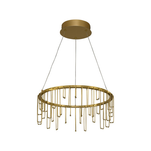 Lucerna LED Chandelier in Stainless Steel Gold (62|5461-18 SSG)