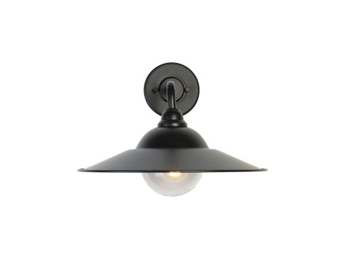 Croma One Light Wall Sconce in Matte Black (62|5096-OWL15 BLK-BLK-SB)