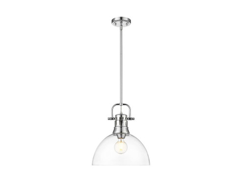 Duncan One Light Pendant in Chrome (62|3604-L CH-CLR)