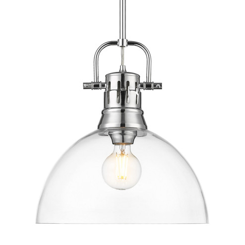 Duncan One Light Pendant in Chrome (62|3604-L CH-CLR)