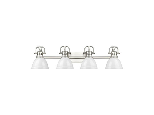 Duncan Four Light Vanity in Pewter (62|3602-BA4 PW-WH)