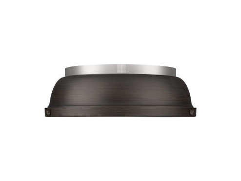 Duncan Two Light Flush Mount in Pewter (62|3602-14 PW-RBZ)