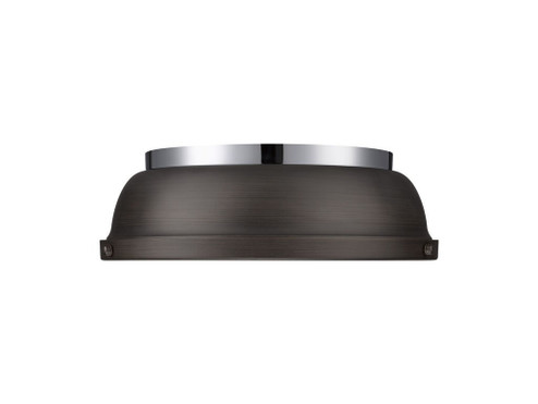 Duncan Two Light Flush Mount in Chrome (62|3602-14 CH-RBZ)