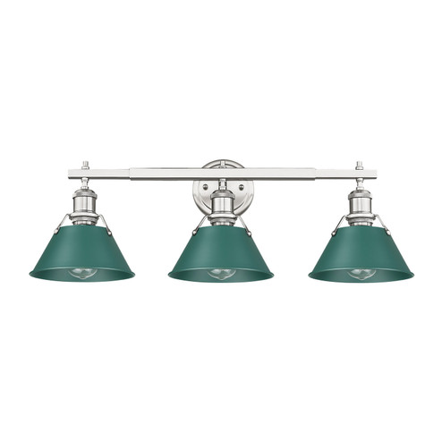 Orwell Three Light Vanity in Pewter (62|3306-BA3 PW-GN)