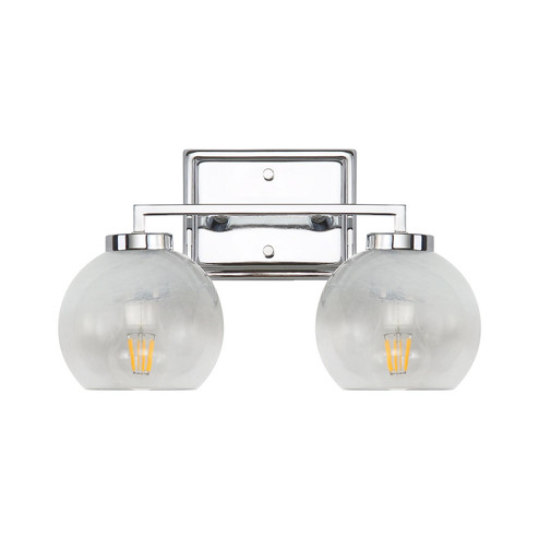 Elliott Two Light Bath Vanity in Chrome (62|3094-BA2 CH-ALA)