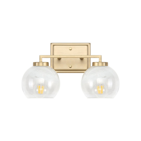 Elliott Two Light Bath Vanity in Brushed Champagne Brass (62|3094-BA2 BCB-ALA)
