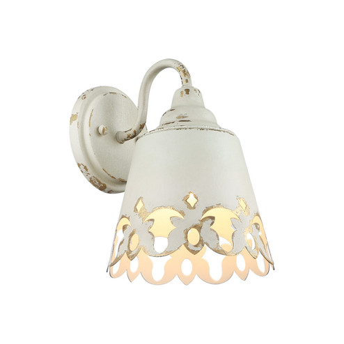 Eloise One Light Vanity in Antique Ivory (62|0883-BA1 AI)