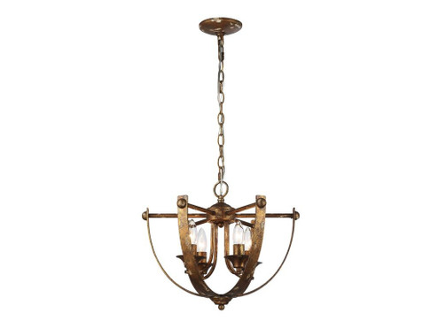 Victoria Four Light Pendant in Heirloom Gold (62|0815-4P HG)