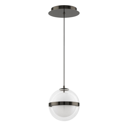 Cyllindra LED Pendant in Black Chrome (34|PD-77506-27-BC)