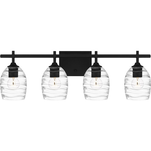 Lucy Four Light Bath in Matte Black (10|LCY8629MBK)