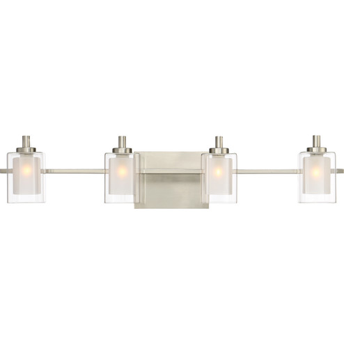 Kolt Four Light Bath Fixture in Brushed Nickel (10|KLT8604BNLED)