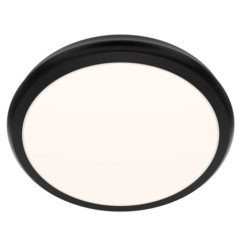 Parthenon LED Flush Mount in Black (34|FM-37510-35-BK)