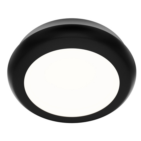 Parthenon LED Flush Mount in Black (34|FM-37505-30-BK)