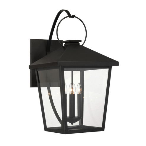 Parkside Four Light Outdoor Wall Sconce in Sand Coal Black (7|78002-66)
