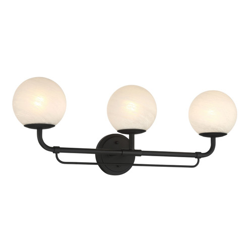 Whitehall Three Light Vanity in Dark Matte Black (7|3793-899)