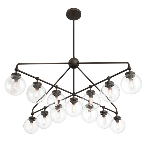 Stella 13 Light Chandelier in Dark Bronze (7|2975-860)