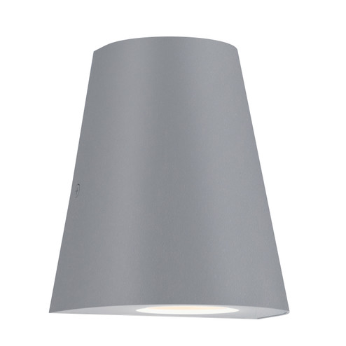Taper LED Outdoor Wall Sconce in Silver (16|52119SV)