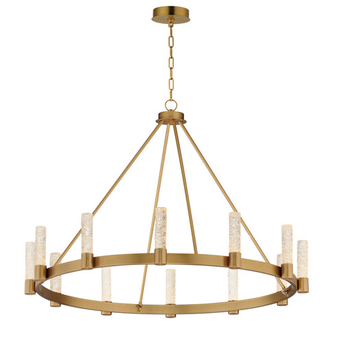 Duchess LED Chandelier in Natural Aged Brass (16|38448IBNAB)