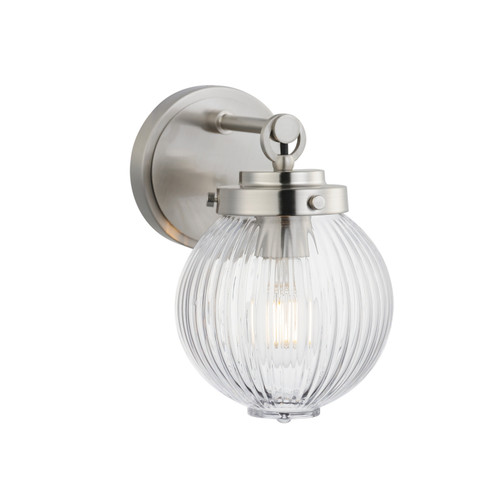 Kasbah One Light Wall Sconce in Satin Nickel (16|15191CRSN)