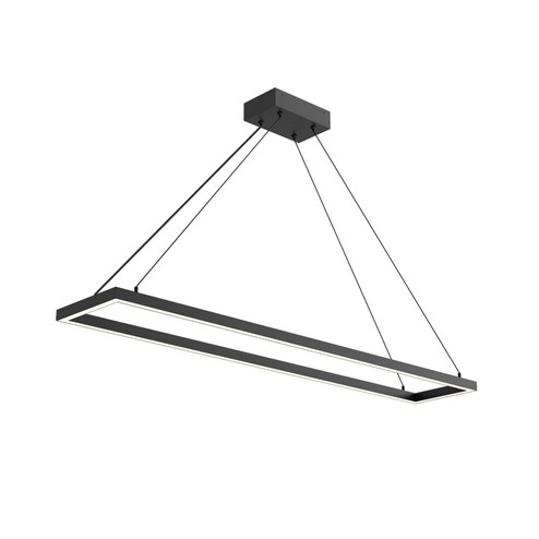 Piazza LED Pendant in Black (347|PD88548-BK-UNV-010)