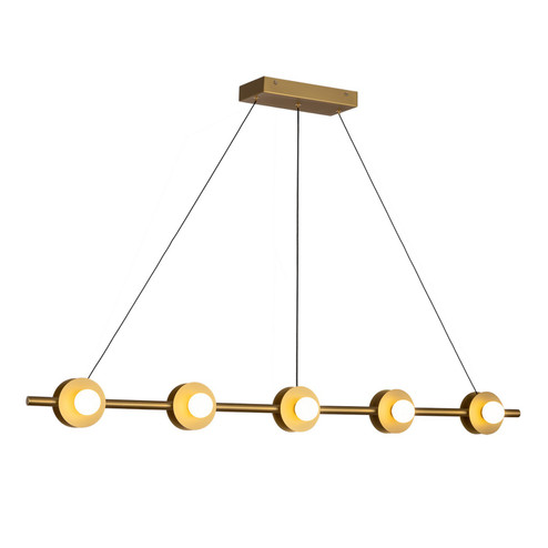 Elixir LED Linear Pendant in Brushed Gold (347|LP15548-BG-UNV)