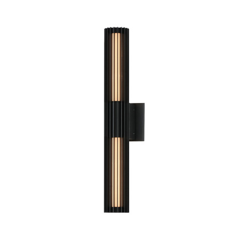 Citadel LED Outdoor Wall Sconce in Black (86|E30316-BK)